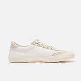 Zapatilla barefoot modelo Felix White / Tan (2 hormas)