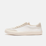 Zapatilla barefoot modelo Felix White / Tan (2 hormas)
