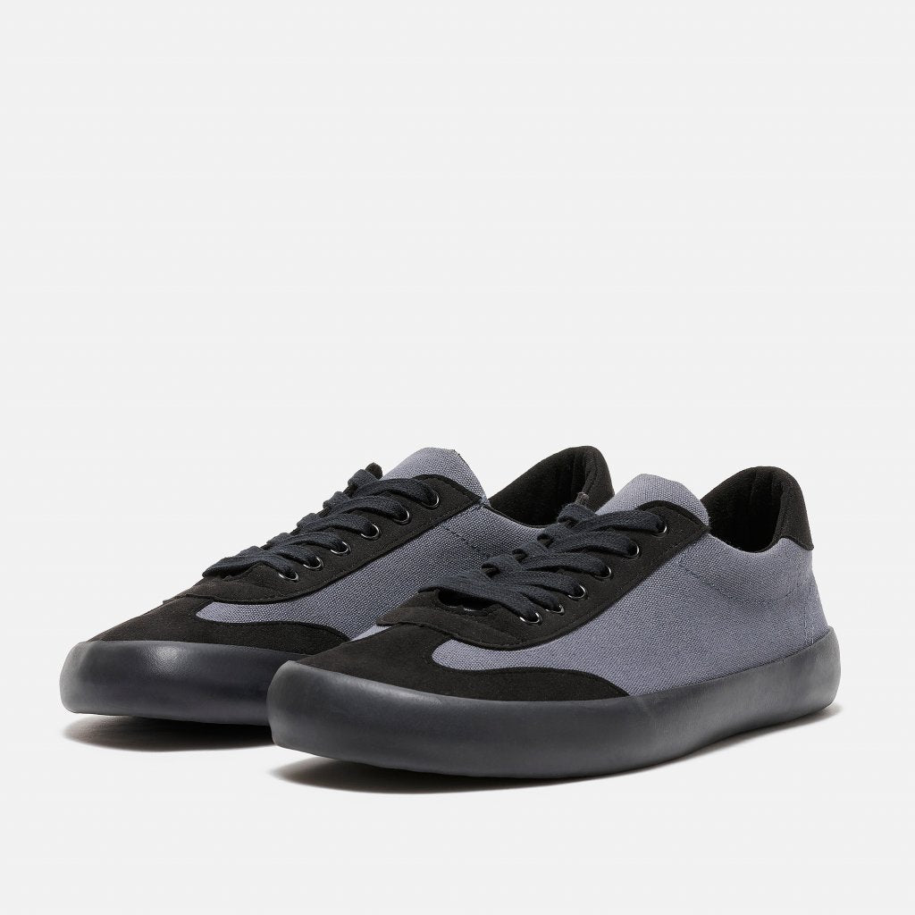 Zapatilla barefoot modelo Felix Dark Grey / Black (2 hormas) - Ohana Barefoot