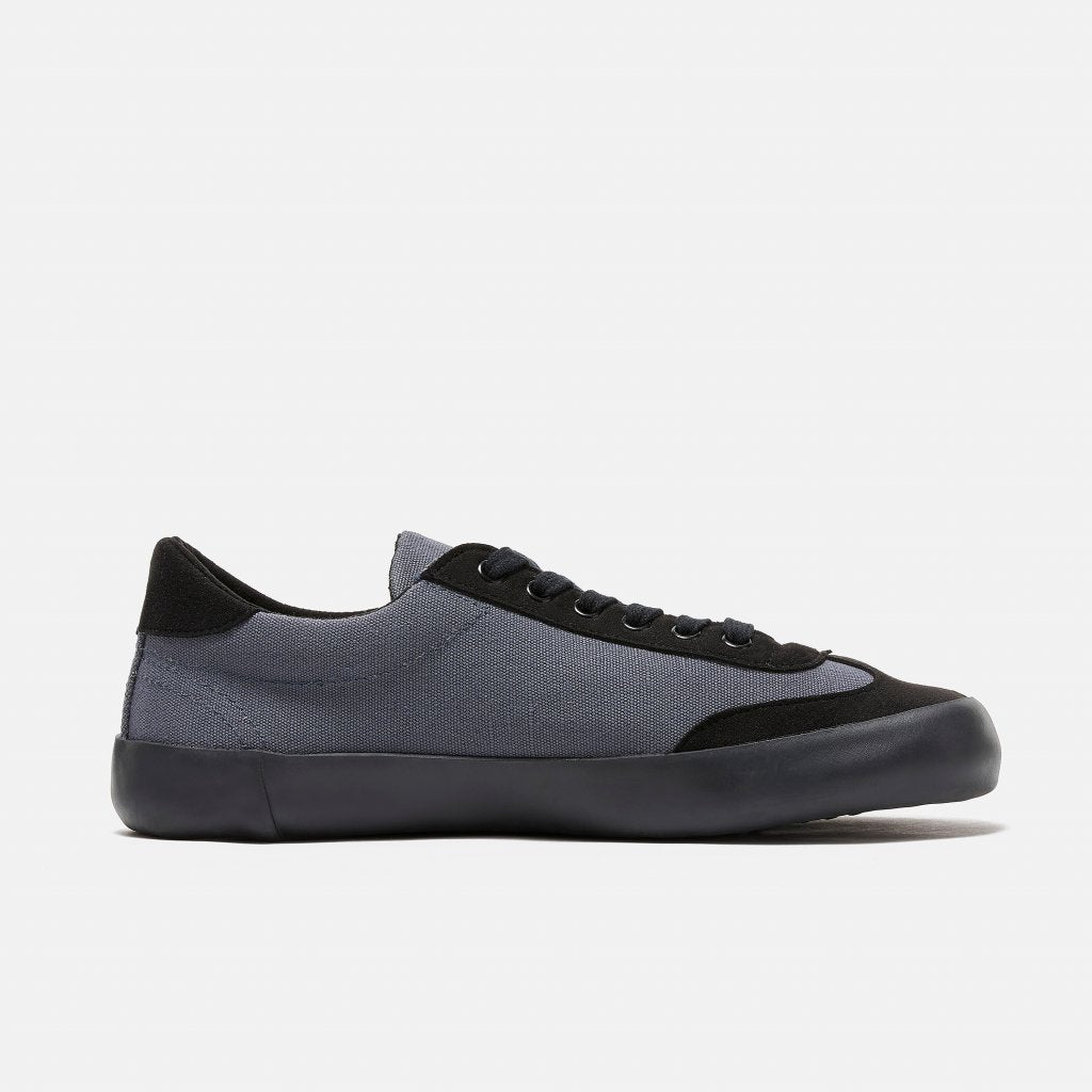 Zapatilla barefoot modelo Felix Dark Grey / Black (2 hormas) - Ohana Barefoot
