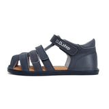 Sandalias respetuosas de piel Azul Marino - Ohana Barefoot