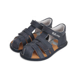 Sandalias respetuosas de piel Azul Marino - Ohana Barefoot