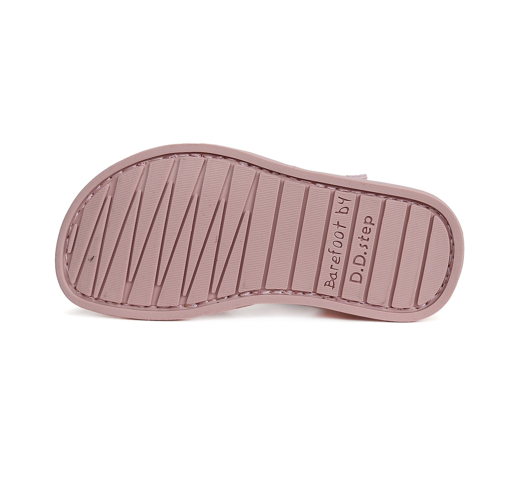 Sandalia respetuosa de piel en Rosa - Ohana Barefoot