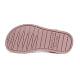 Sandalia respetuosa de piel en Rosa - Ohana Barefoot