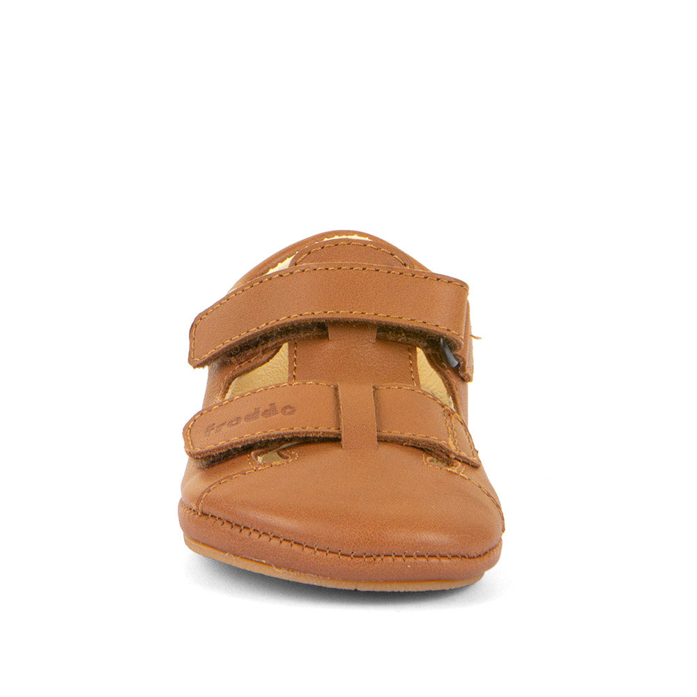 Sandalia respetuosa Prewalkers Cognac - Ohana Barefoot