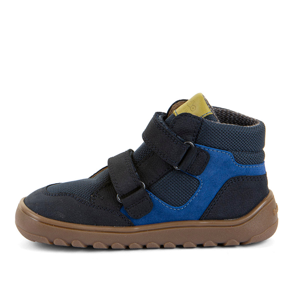 Bota respetuosa Up Hill Tex dark blue con membrana TEX - Ohana Barefoot