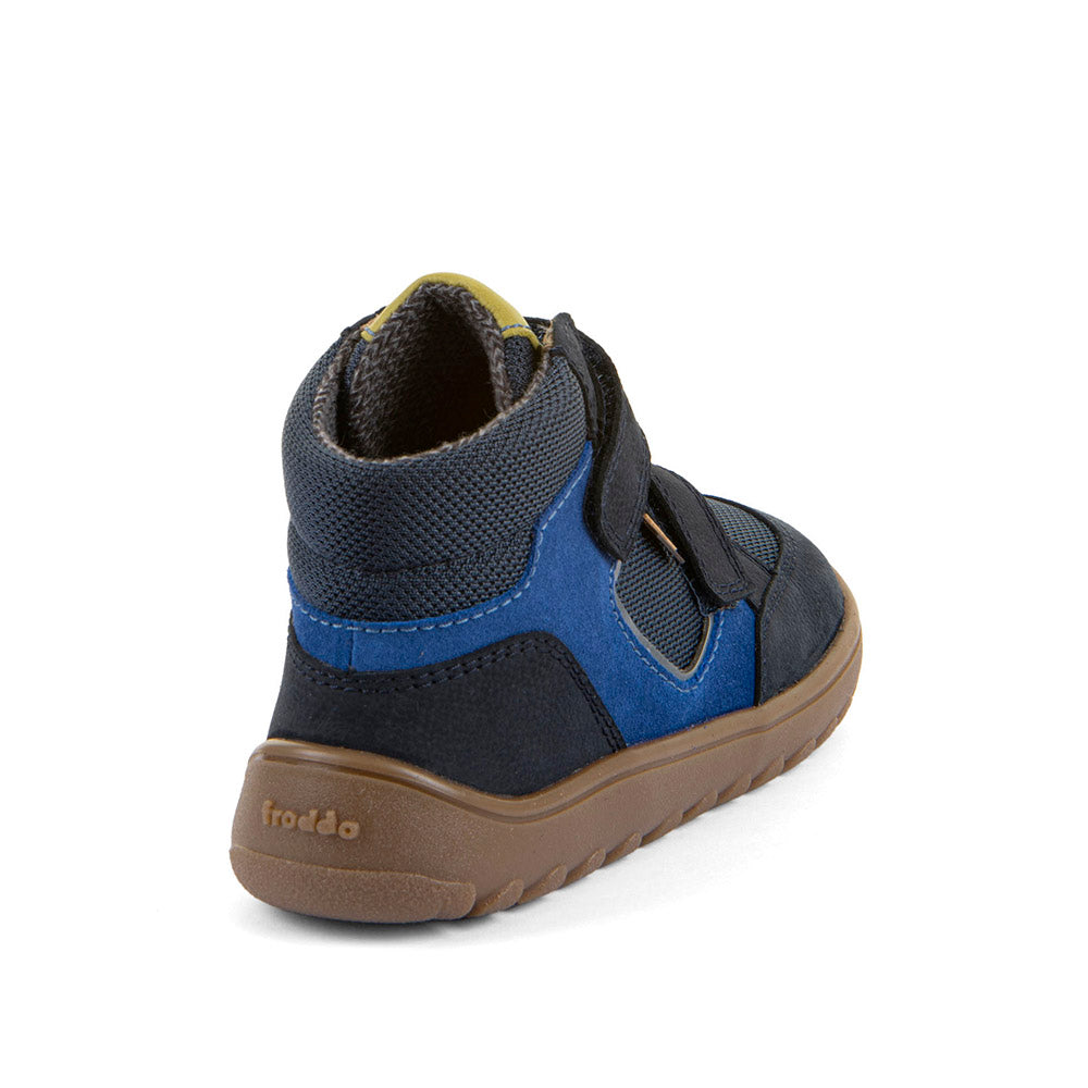 Bota respetuosa Up Hill Tex dark blue con membrana TEX - Ohana Barefoot