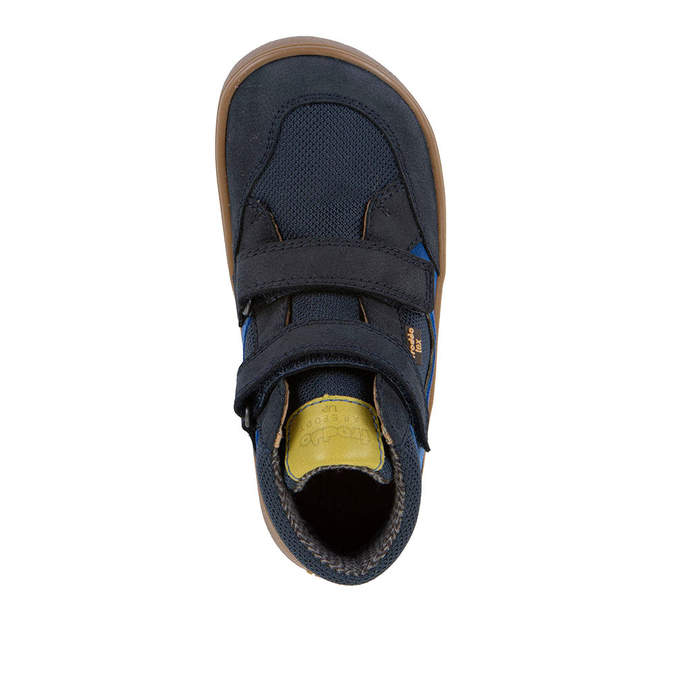 Bota respetuosa Up Hill Tex dark blue con membrana TEX - Ohana Barefoot