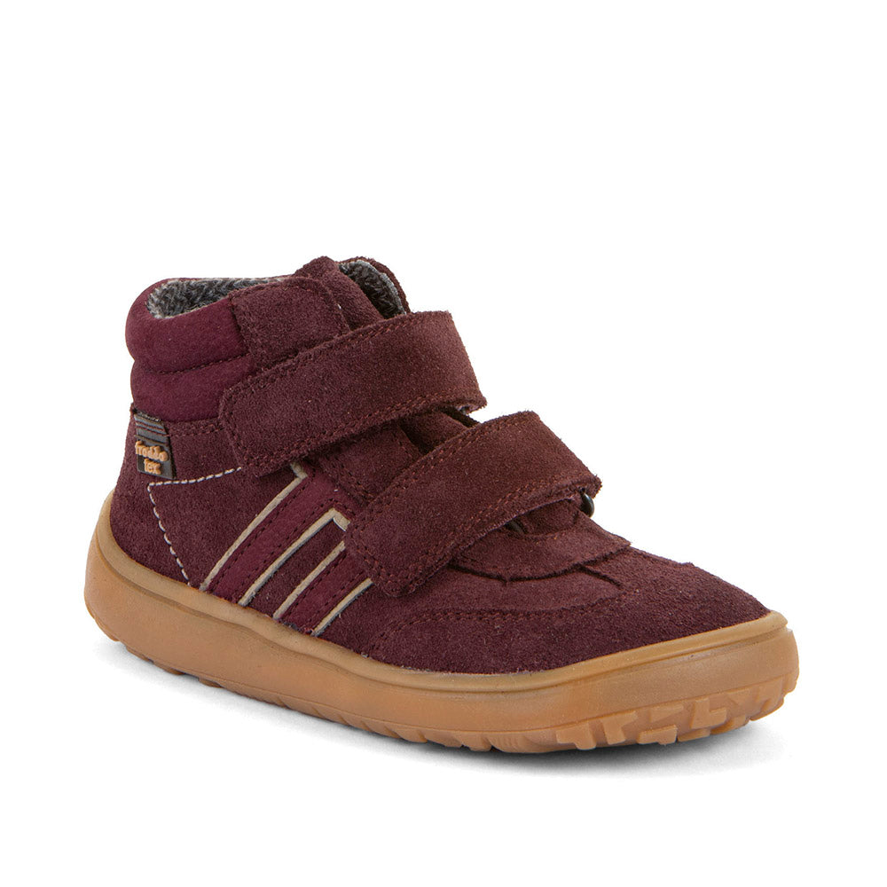 Bota respetuosa F-Motion Tex Bordeaux con membrana TEX - Ohana Barefoot