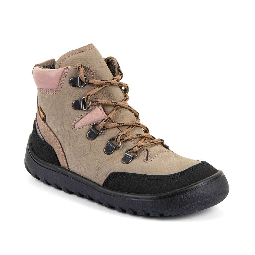 Bota barefoot Up Trail Tex Beige con membrana TEX - Ohana Barefoot
