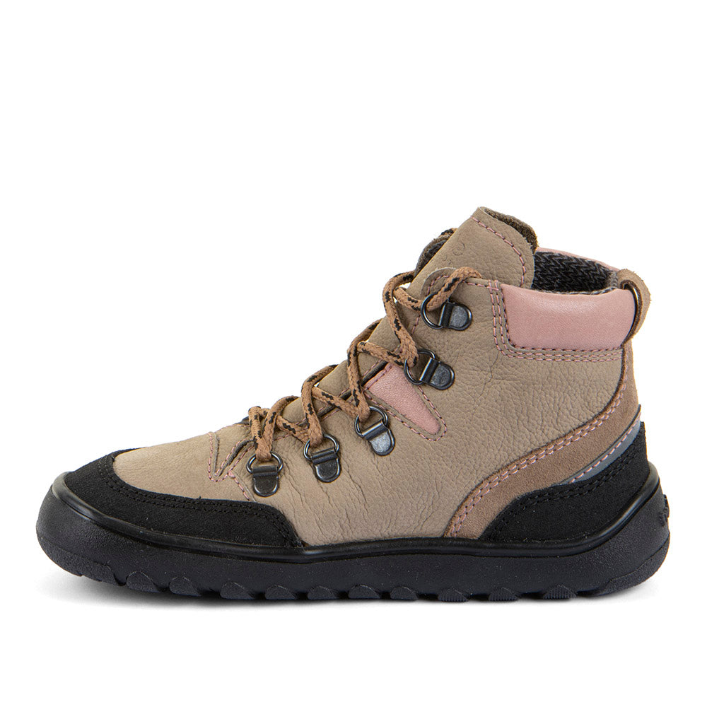 Bota barefoot Up Trail Tex Beige con membrana TEX - Ohana Barefoot