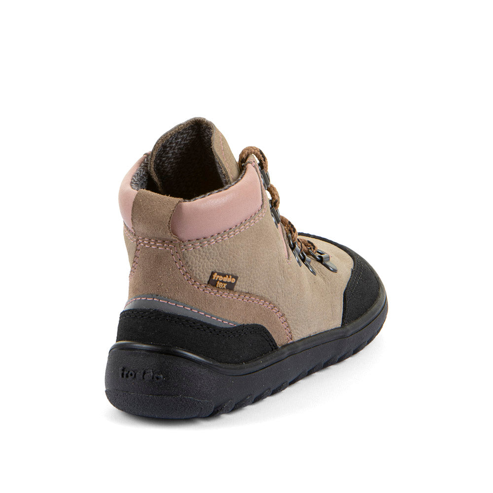 Bota barefoot Up Trail Tex Beige con membrana TEX - Ohana Barefoot