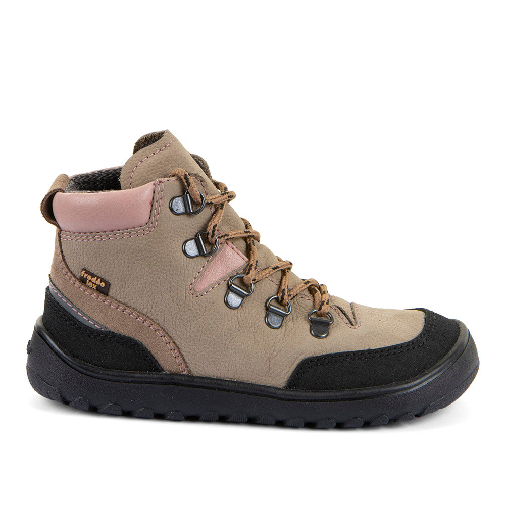 Bota barefoot Up Trail Tex Beige con membrana TEX - Ohana Barefoot