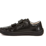 Zapatilla respetuosa de piel en color Negro