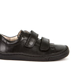 Zapatilla respetuosa de piel en color Negro