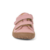 Zapatilla respetuosa de piel color Rosa