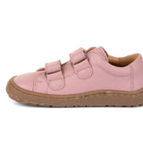 Zapatilla respetuosa de piel color Rosa