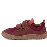 Zapatilla respetuosa modelo Base Burdeos