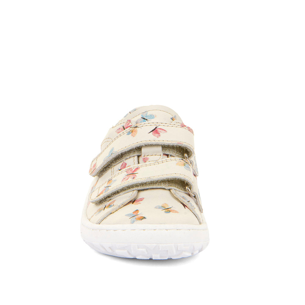 Zapatilla respetuosa Baze White Mariposas ( repelente al algua) - Ohana Barefoot