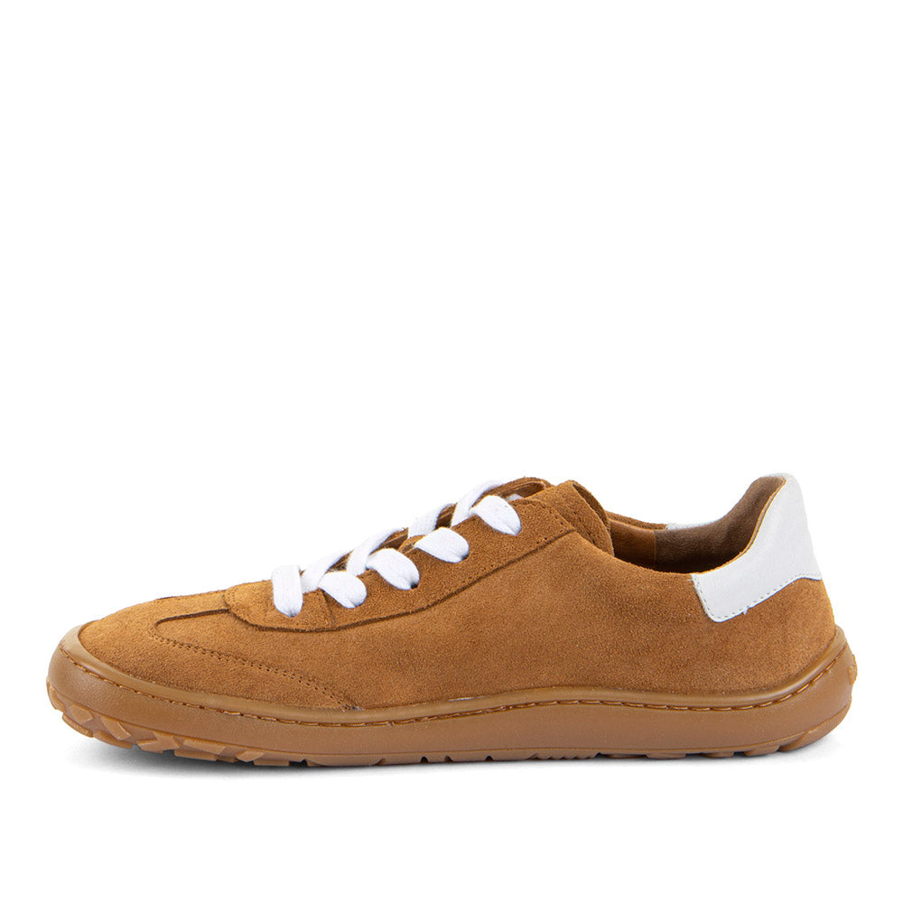 Deportiva barefoot F-Motion Laces Cognac hidrofugado - Ohana Barefoot