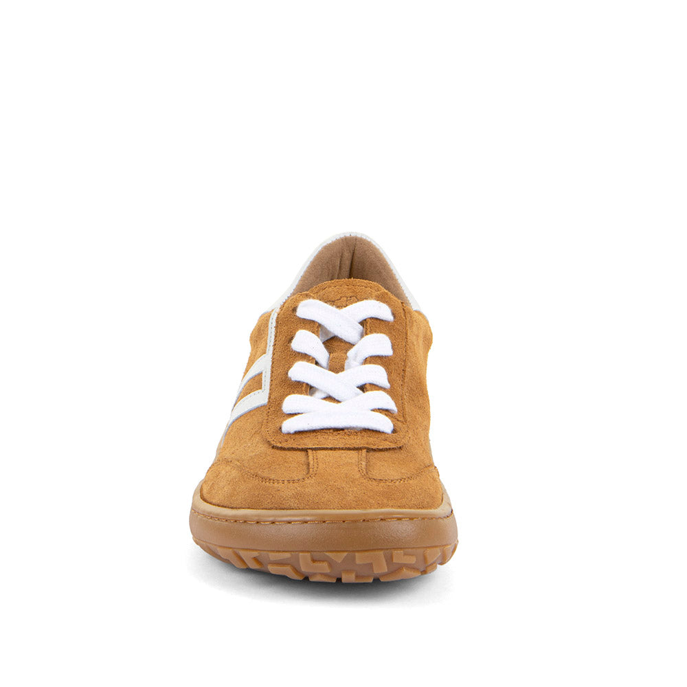 Deportiva barefoot F-Motion Laces Cognac hidrofugado - Ohana Barefoot
