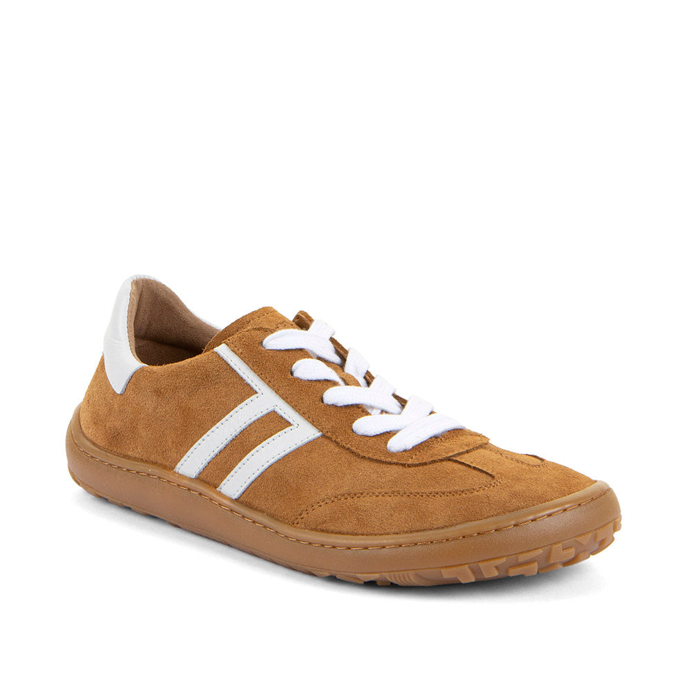 Deportiva barefoot F-Motion Laces Cognac hidrofugado - Ohana Barefoot