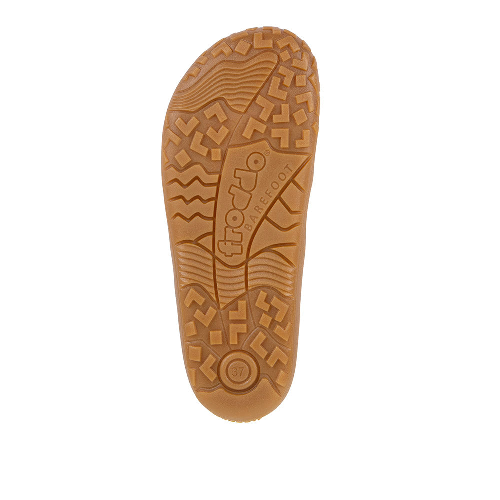 Deportiva barefoot F-Motion Laces Cognac hidrofugado - Ohana Barefoot