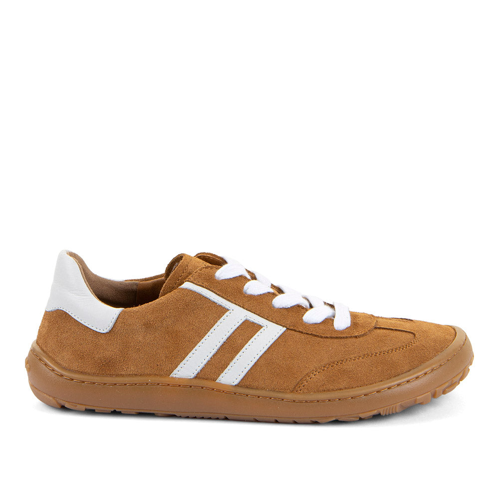 Deportiva barefoot F-Motion Laces Cognac hidrofugado - Ohana Barefoot