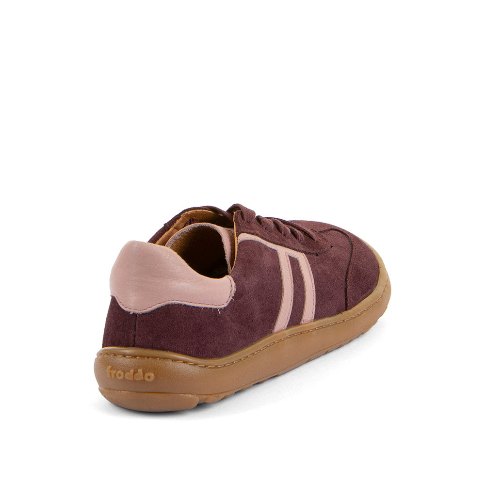 Deportiva barefoot F-Motion Laces Bordeaux hidrofugado - Ohana Barefoot