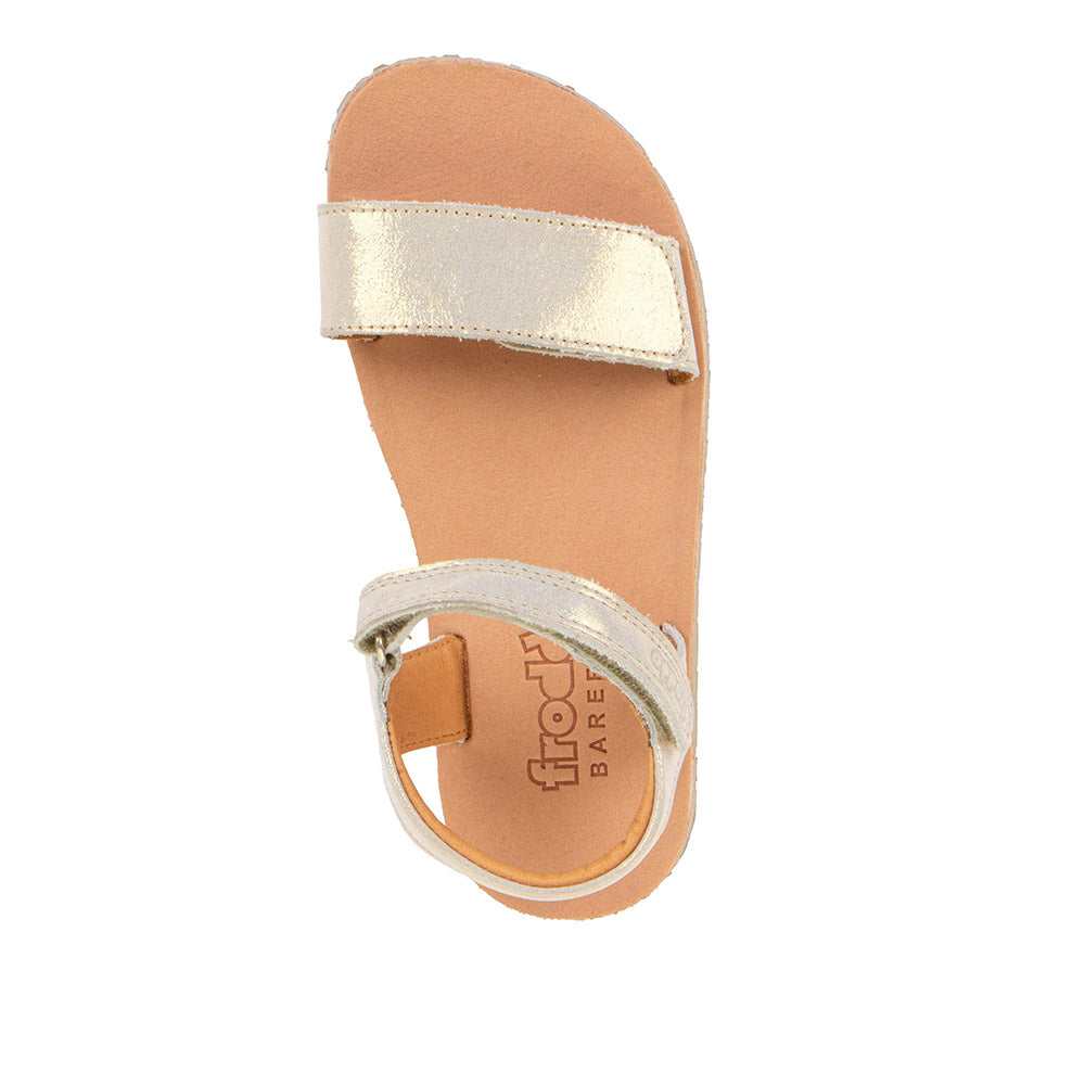 Sandalia respetuoso Flexy Lia Gold Shine - Ohana Barefoot