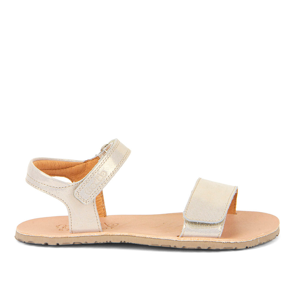 Sandalia respetuoso Flexy Lia Gold Shine - Ohana Barefoot
