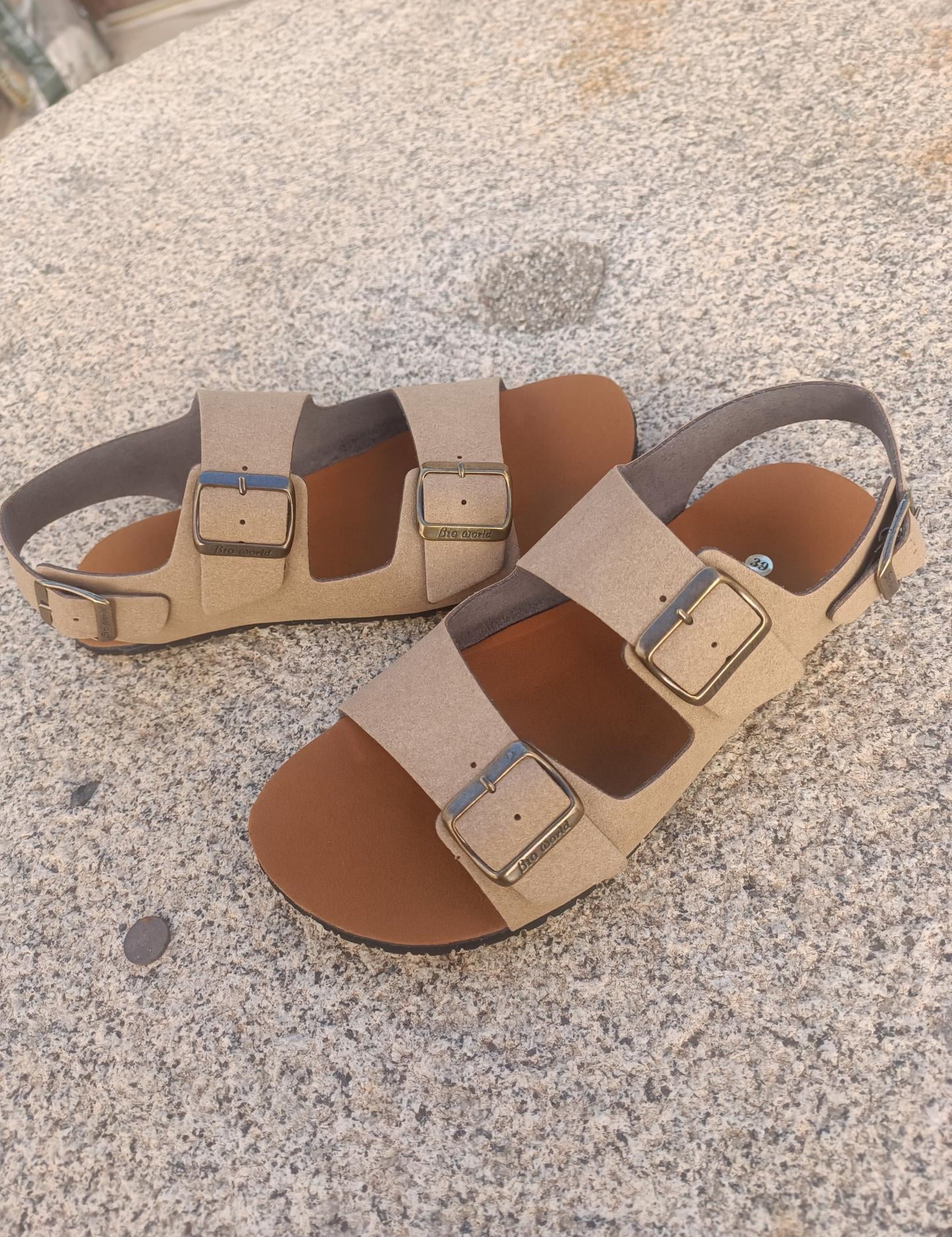 Sandalia respetuosa Chad Taupe - Ohana Barefoot