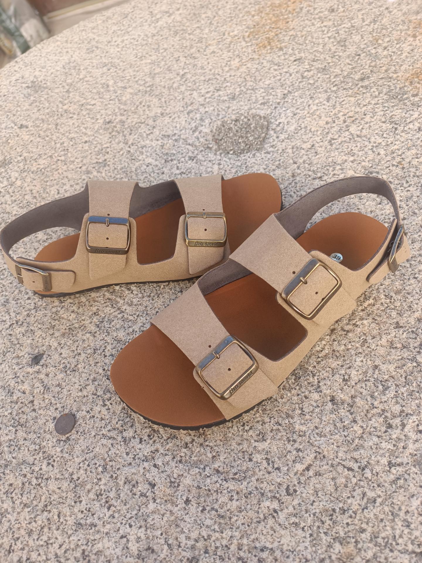 Sandalia respetuosa Chad Taupe - Ohana Barefoot