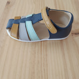Sandalia respetuosa Multicolor con puntera cerrada - Ohana Barefoot