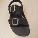 Sandalia barefoot 1560 Suede Negro - Ohana Barefoot