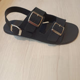 Sandalia barefoot 1560 Suede Negro - Ohana Barefoot