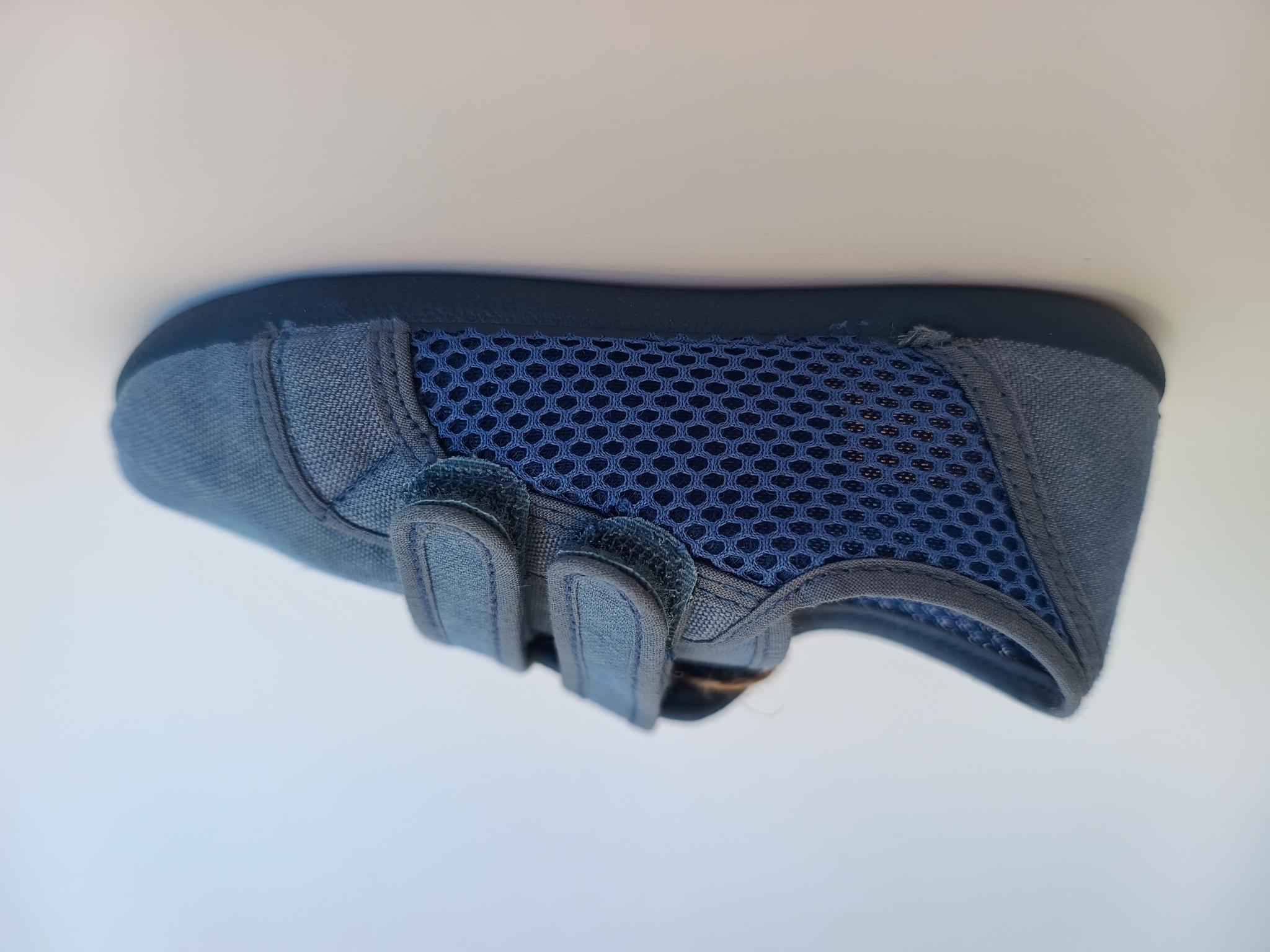 Lonas barefoot con rejilla Azul Marino - Ohana Barefoot