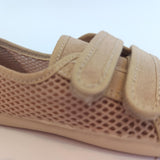 Lonas barefoot con rejilla color Piedra