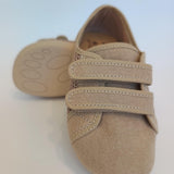 Lonas barefoot con rejilla color Piedra