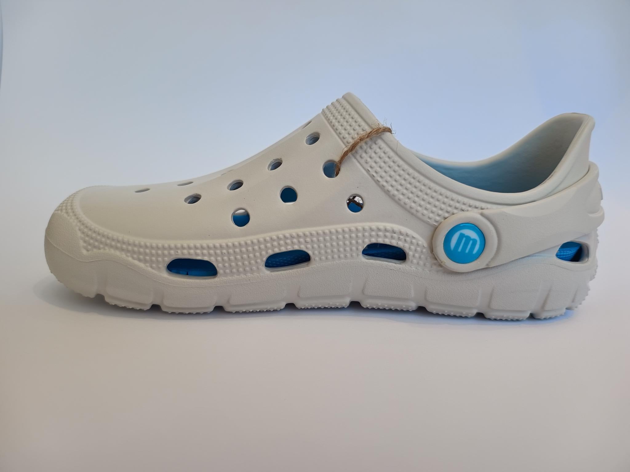 Zuecos barefoot Evacare Off White Blanco - Ohana Barefoot