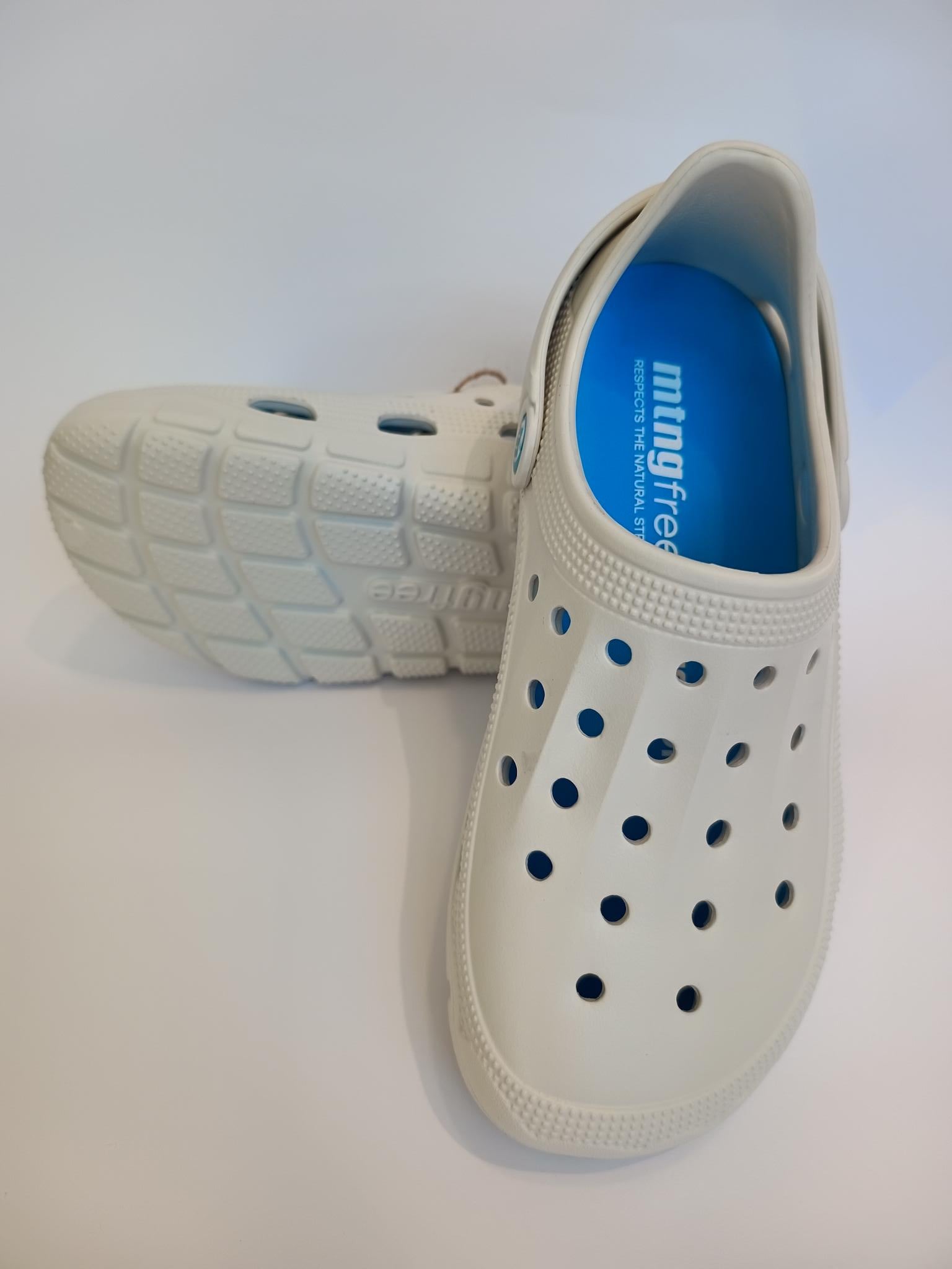 Zuecos barefoot Evacare Off White Blanco - Ohana Barefoot