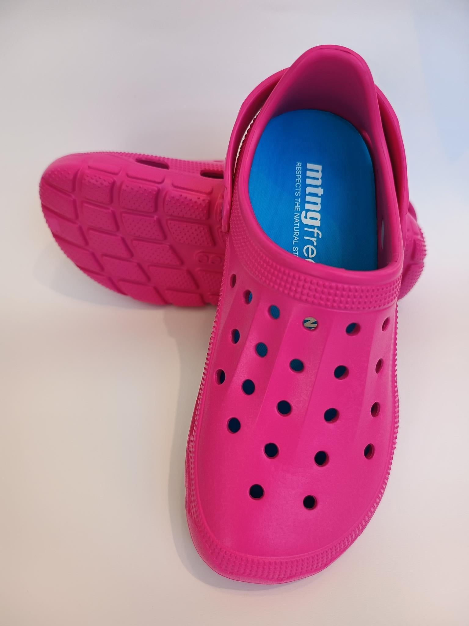Zuecos barefoot Evacare Fucsia - Ohana Barefoot