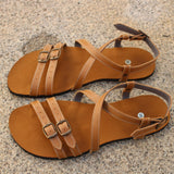 Sandalia respetuosa Jardin Camel - Ohana Barefoot