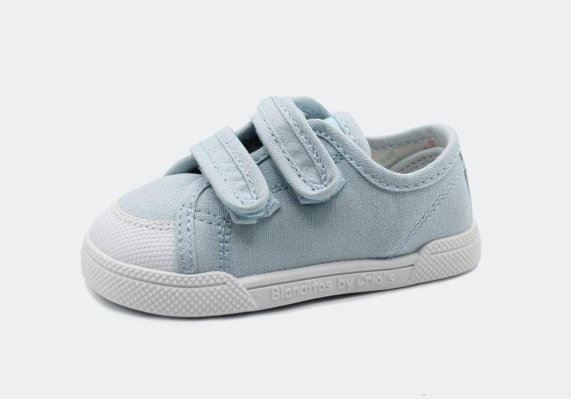 Lona respetuosa modelo Coco en Azul - Ohana Barefoot
