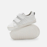 Zapatilla respetuosa Blanco con Azul Marino