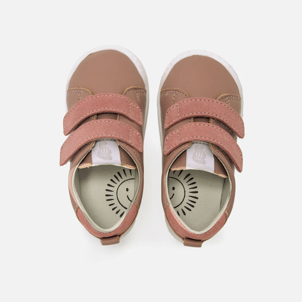 Zapatilla respetuosa Baby taupe - Ohana Barefoot