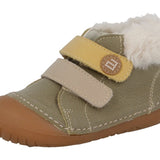 Botin respetuoso Gateaflex Nobuk Lavad Salvia con Mostaza