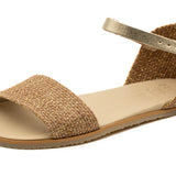 Sandalia barefoot 6530 Orotaupe/Cava - Ohana Barefoot