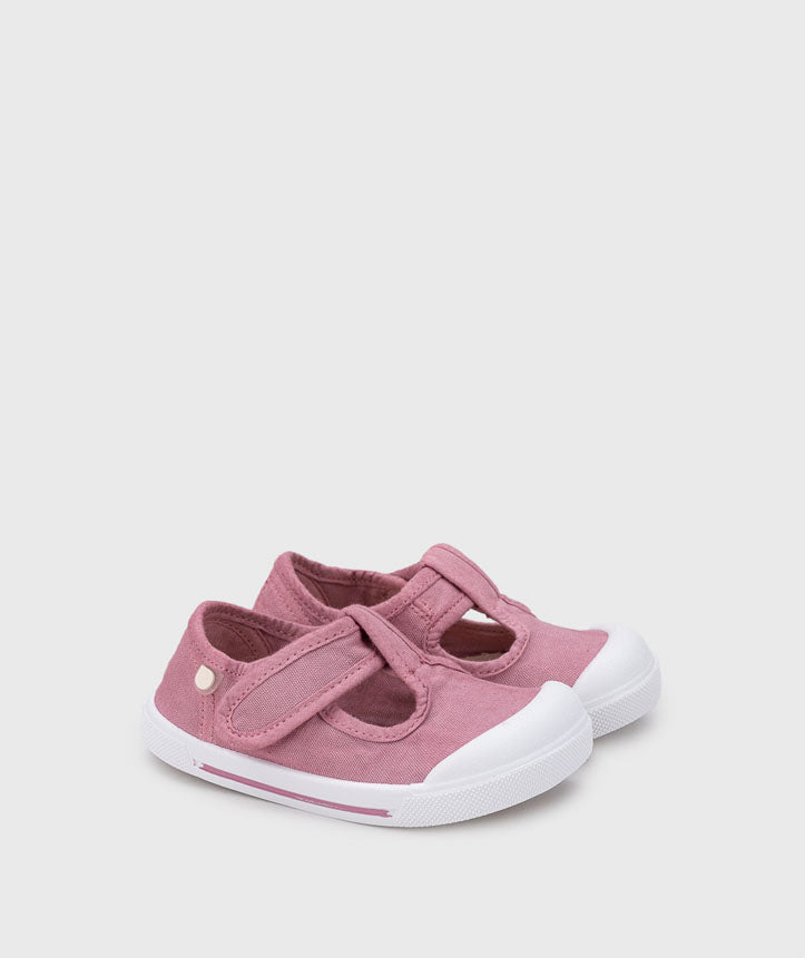Pepito barefoot WIDE Canvas Rosa - Ohana Barefoot