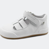 Sandalia respetuosa Oceano Blanco con puntera cerrada